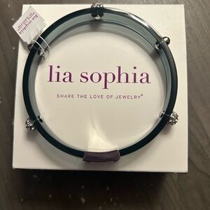 Lia Sophia Glazed Bracelet - Style 14056-05 (Licorice)